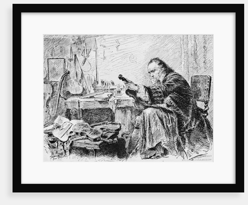 Portrait of Antonio Stradivari by Anonymous