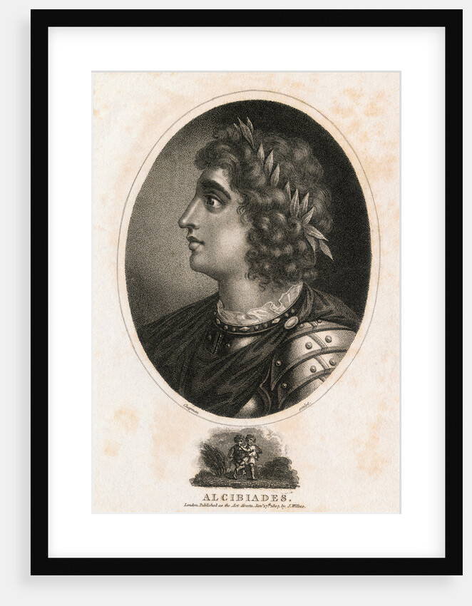 Side View Portrait of Alcibiades by Anonymous