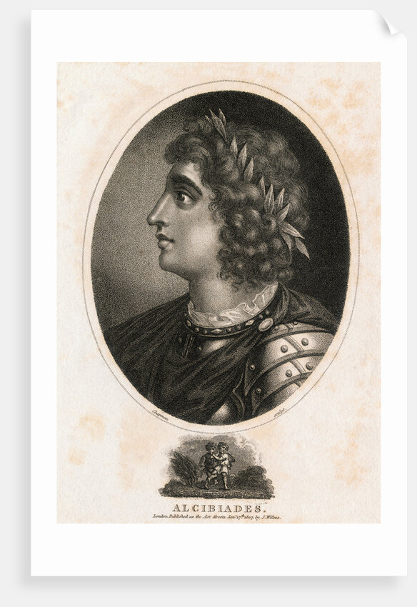 Side View Portrait of Alcibiades by Anonymous