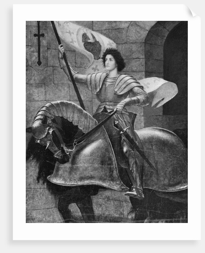 Portrait of Saint Joan of Arc by Anonymous