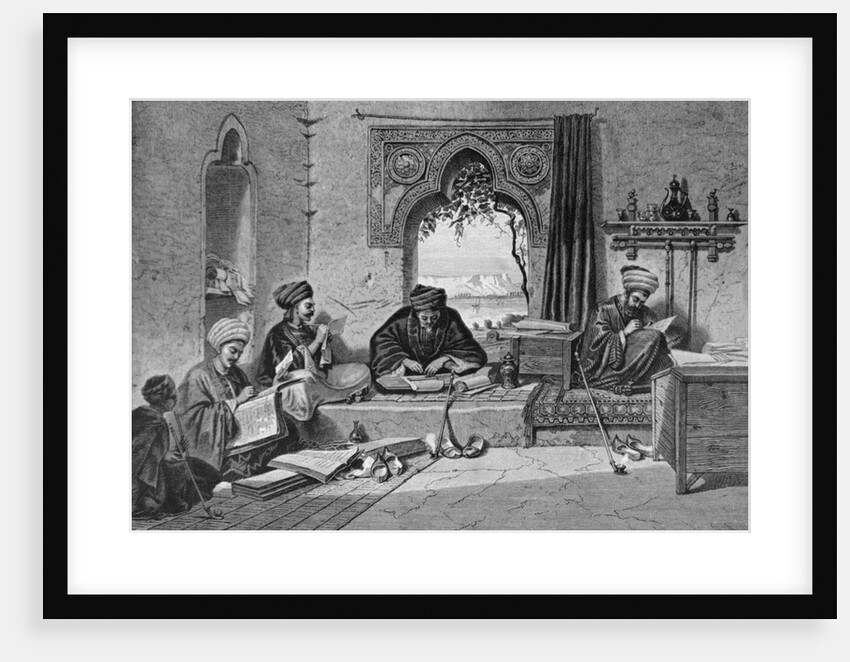 Notary Writing Room at Girgch Egypt by Anonymous