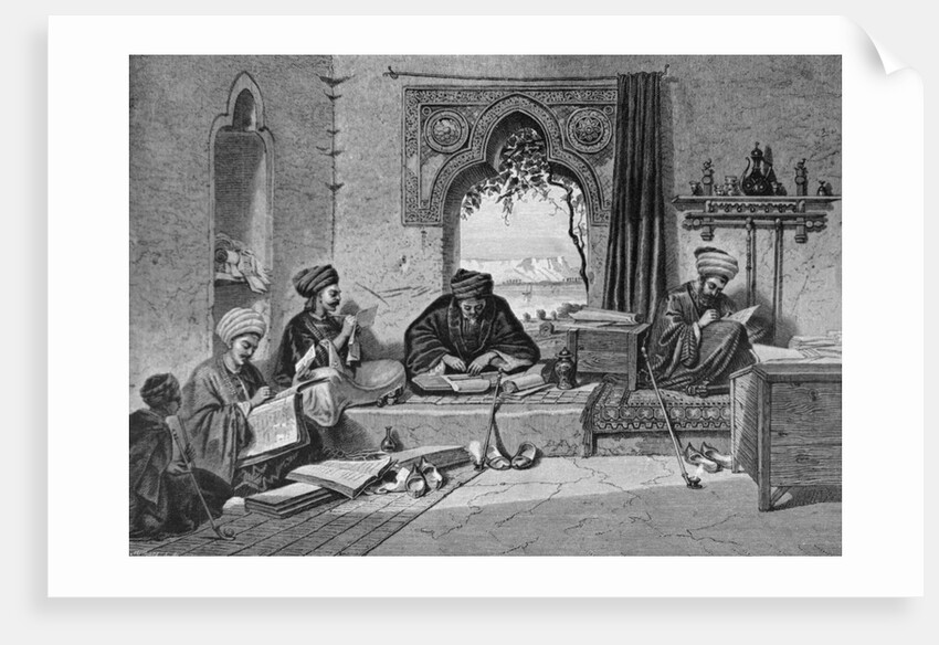 Notary Writing Room at Girgch Egypt by Anonymous
