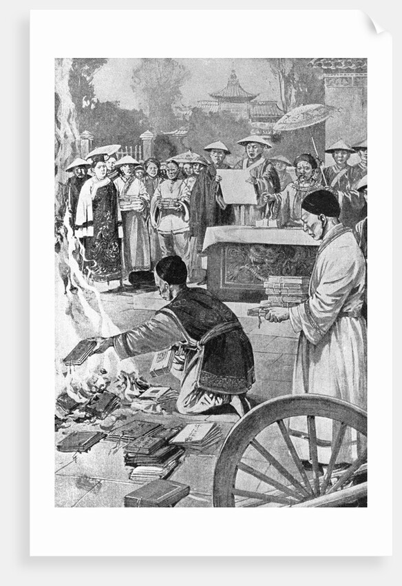 Burning Books in China Under Chin Dynasty by Anonymous