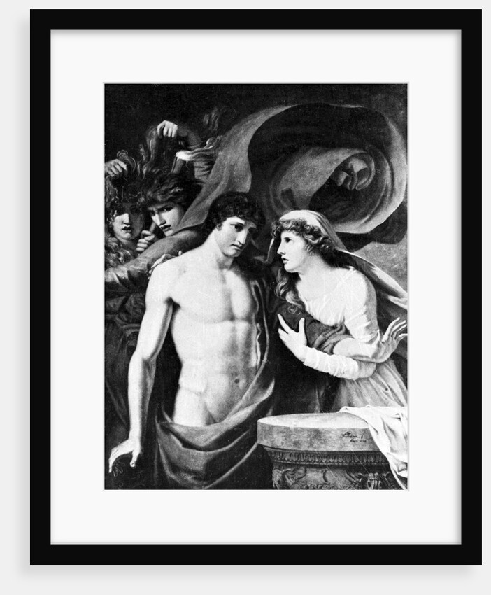 Iphegenia Recognizing her Brother by Anonymous