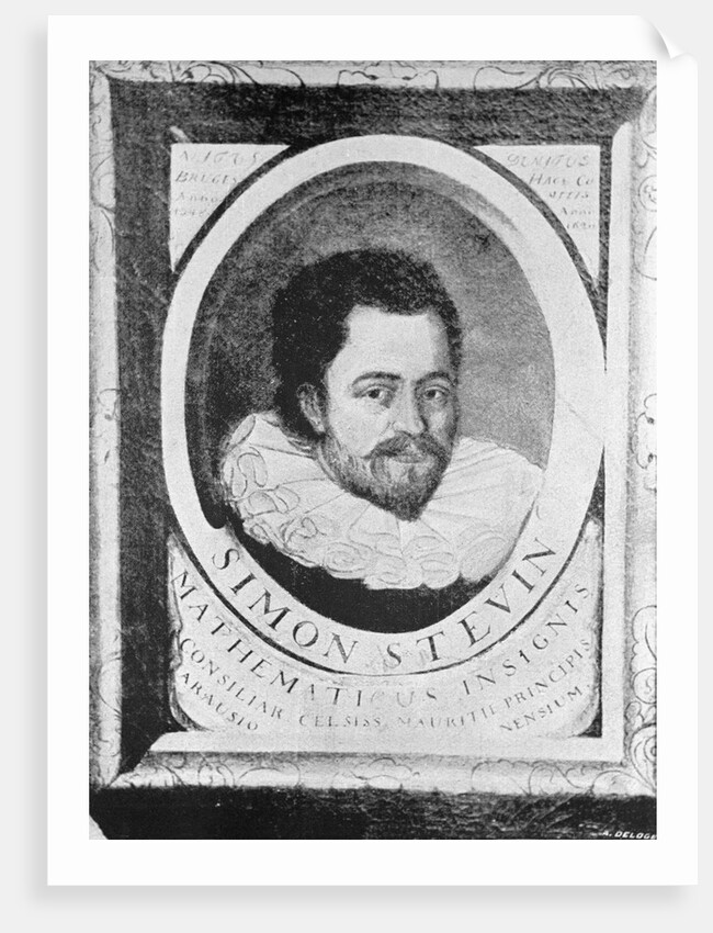 Portrait of Simon Stevin by Anonymous