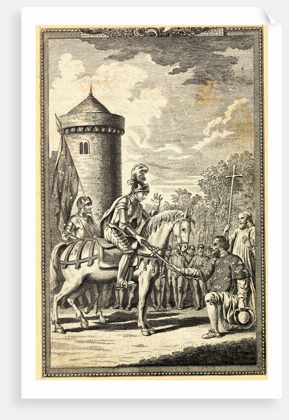 Joan of Arc Receiving Sword of St Catherine by Anonymous