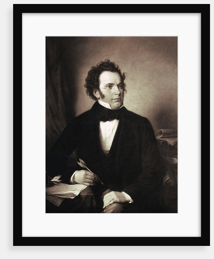 Portrait of Franz Schubert by Anonymous