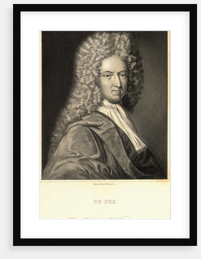 Portrait of Daniel Defoe by Anonymous