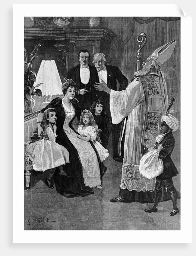 Santa Claus Arrives at Home by Anonymous