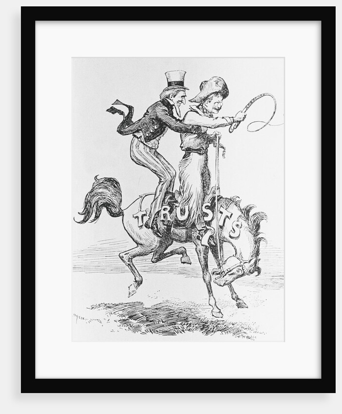 Bronco Billy with Galloping Horse by Anonymous