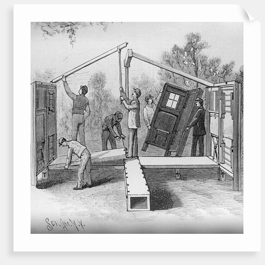 Building a Prefabricated House by Anonymous