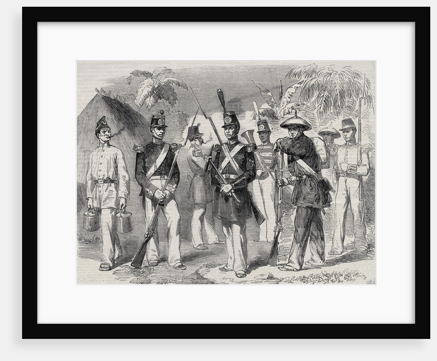 Philippine Native Infantry by Anonymous