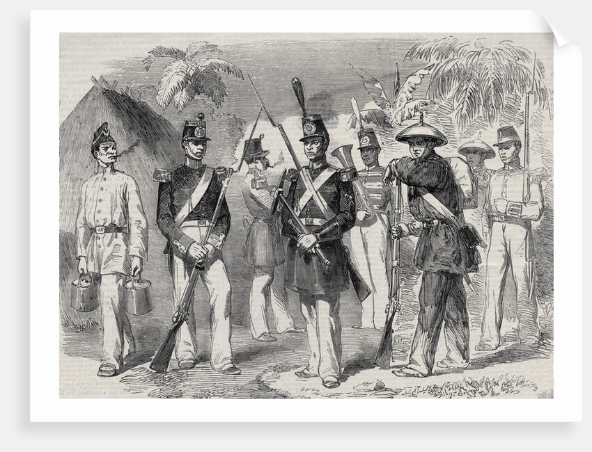 Philippine Native Infantry by Anonymous