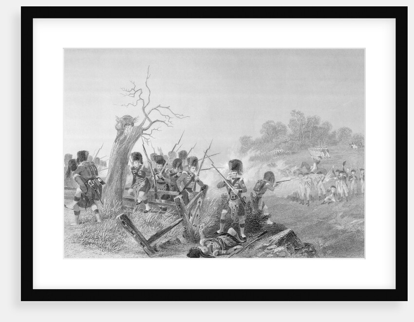 Soldiers Fighting in Revolutionary War by Anonymous