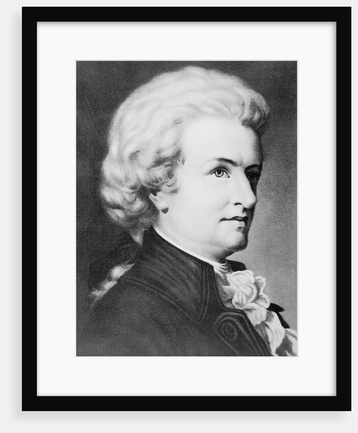 Austrian Composer Wolfgang Amadeus Mozart by Anonymous