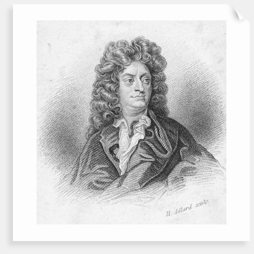 Engraving of Henry Purcell by Henry Adlard