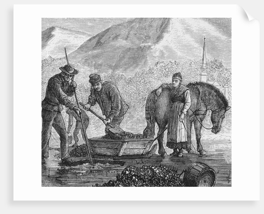 Swedish Peasants Mining by Anonymous