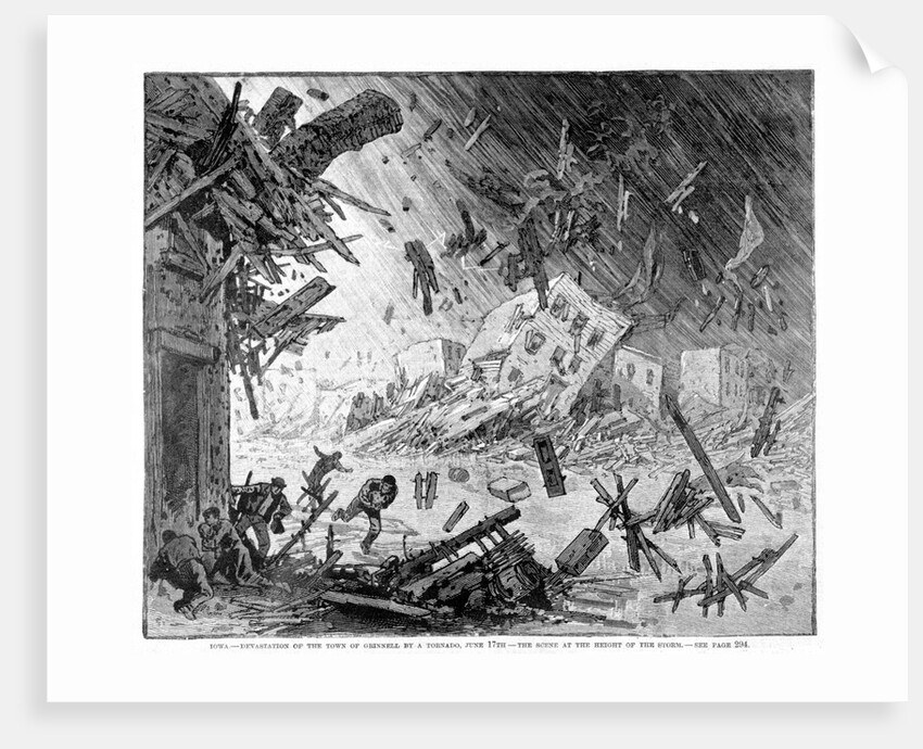 Tornado in Iowa by Anonymous