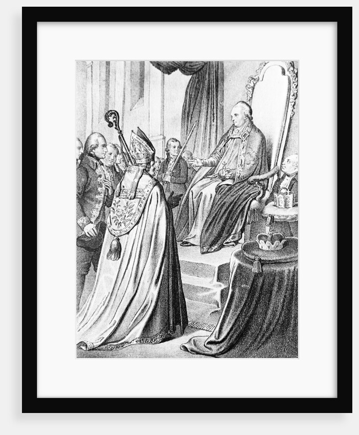 Crowning Leopold II Emperor by Anonymous