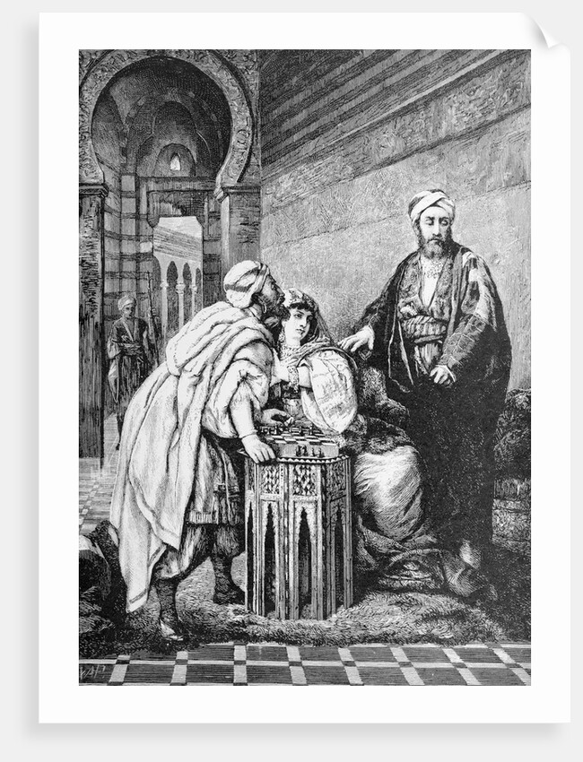 Sultan Saladin with His Sister Sittah by Anonymous