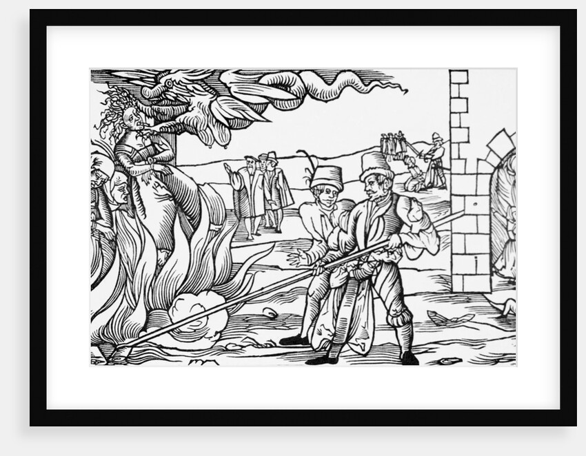 Burning of Witches by Anonymous