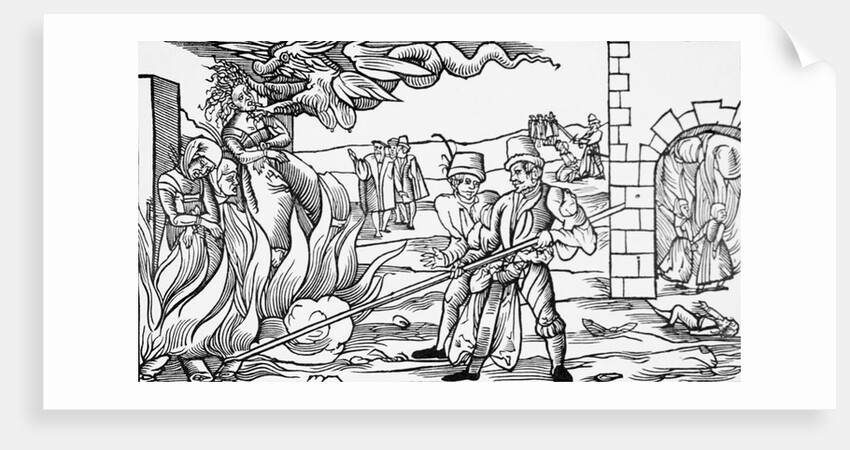 Burning of Witches by Anonymous