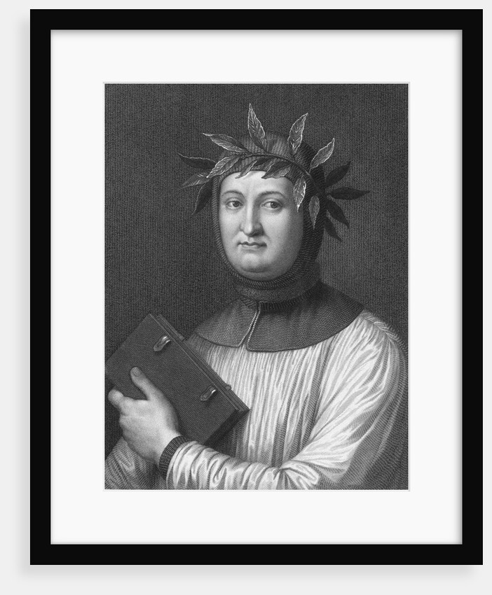 Portrait of Petrarch by Robert Hart
