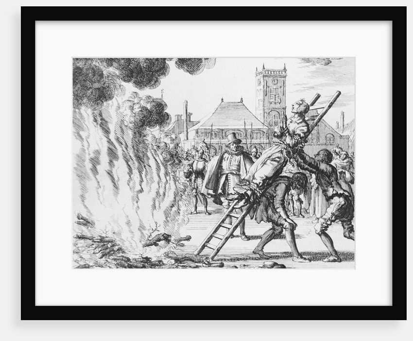 Anneken Hendriks Being Burned Alive by Anonymous