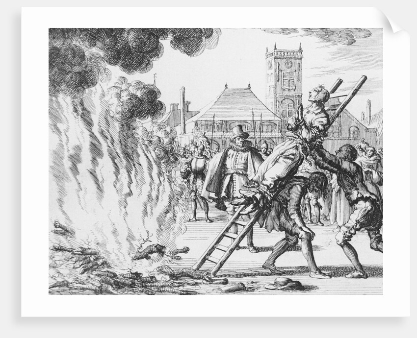 Anneken Hendriks Being Burned Alive by Anonymous