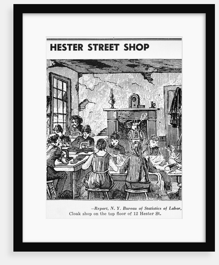 A Hester Street Shop by Anonymous