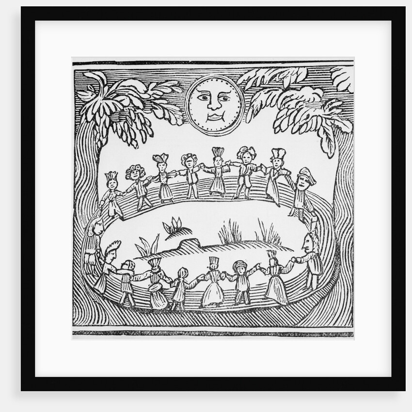 Illustration Of A Witch Dance by Anonymous