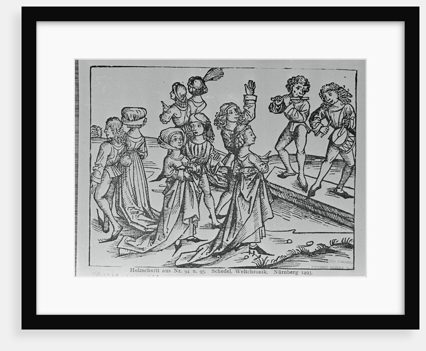 Dancers Performing to Music by Anonymous