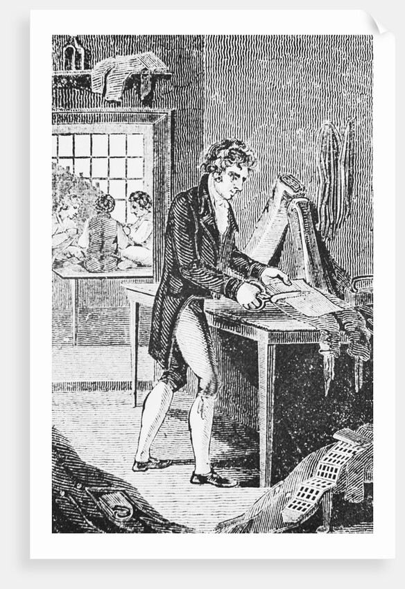 Portrait of Tailor by Anonymous