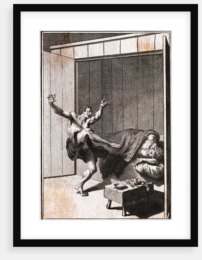 Man Performing Exorcism by Anonymous