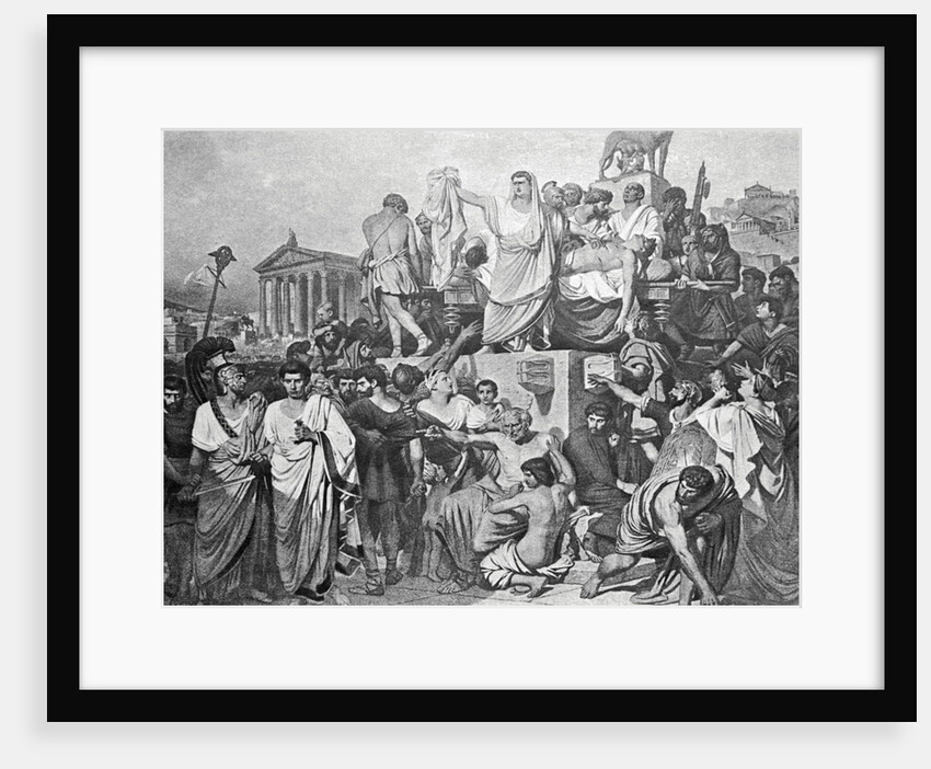 Mark Antony Eulogizing Julius Caesar by Anonymous
