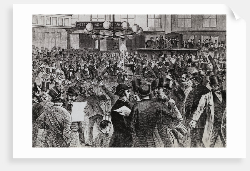 Excitement in the Gold Room by Anonymous