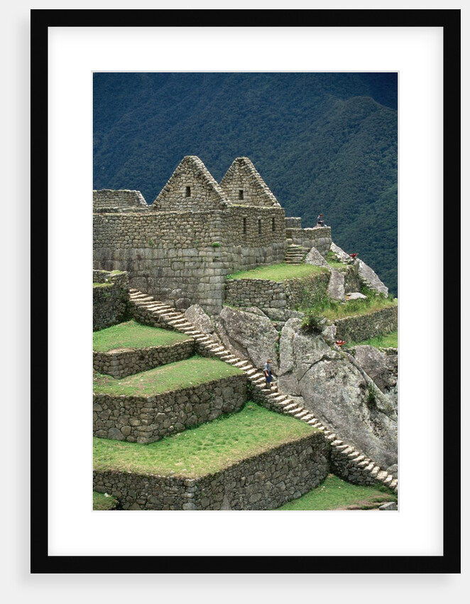 Ruins at Machu Picchu by Anonymous