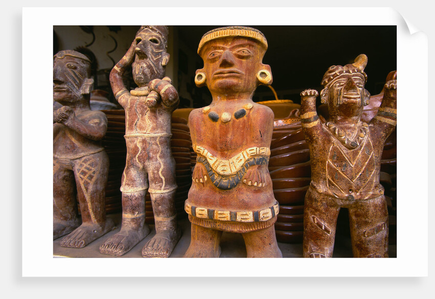 Primitive Clay Figures For Sale by Anonymous