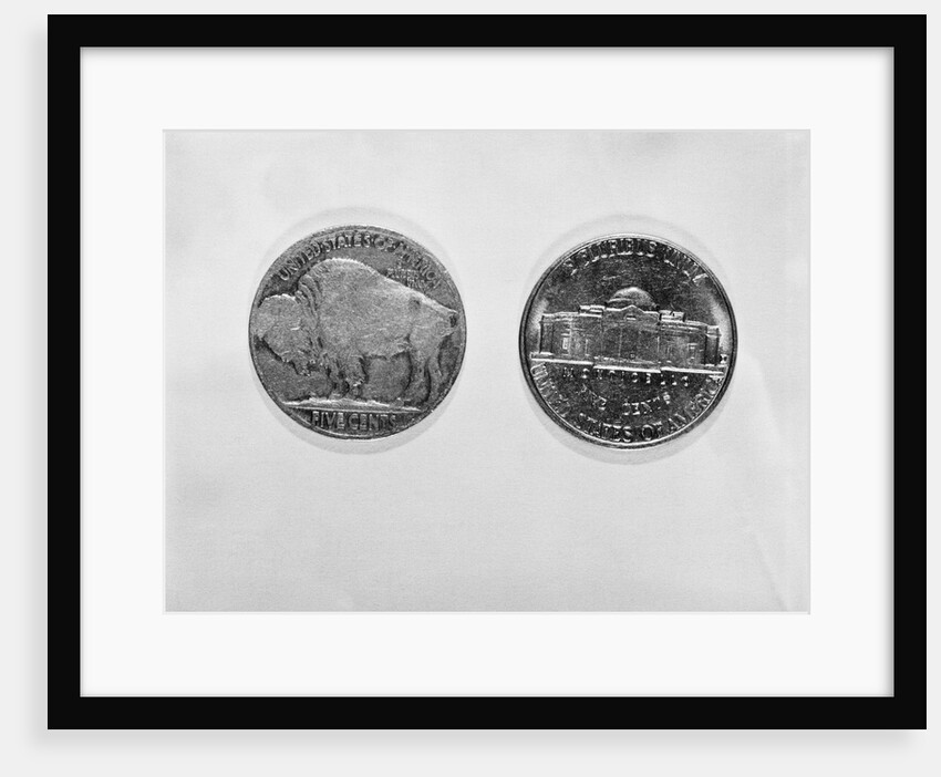 Hollow Nickel Coins by Anonymous
