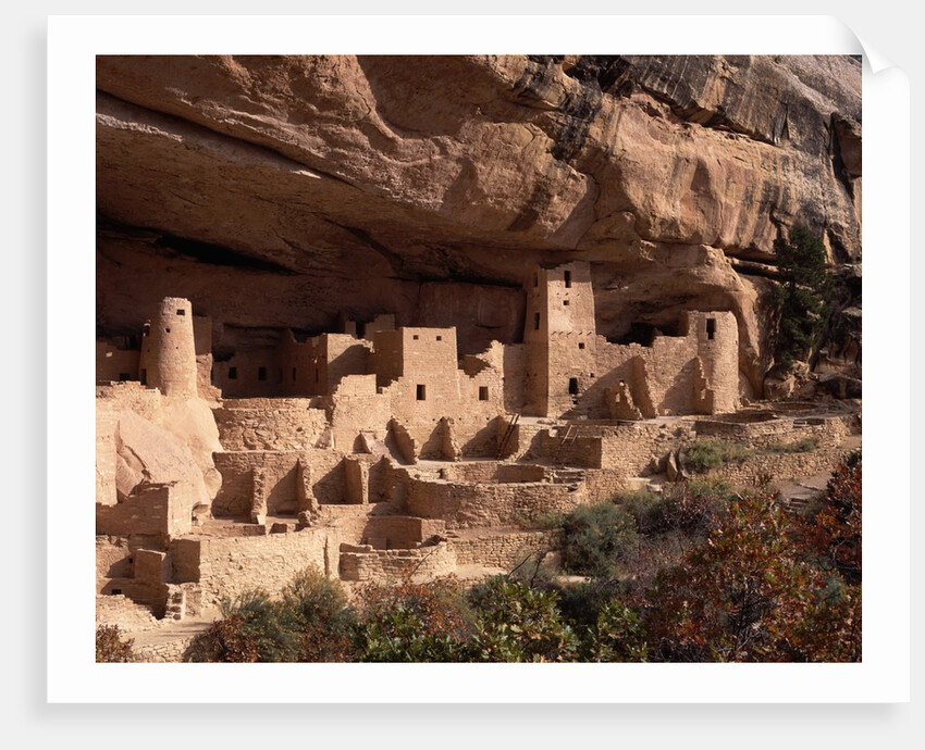 Anasazi Village in the Mesa Verde National Park by Anonymous