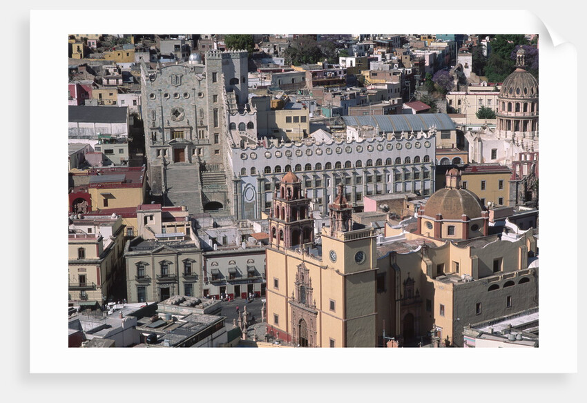 Aerial View of University and Church by Anonymous