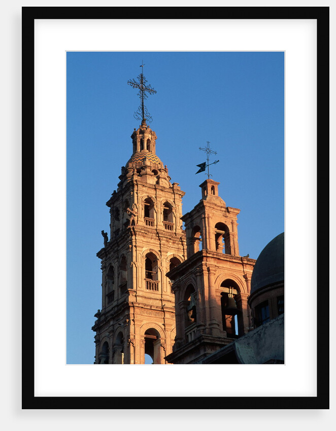 Bell Towers of San Sebastian Church by Anonymous