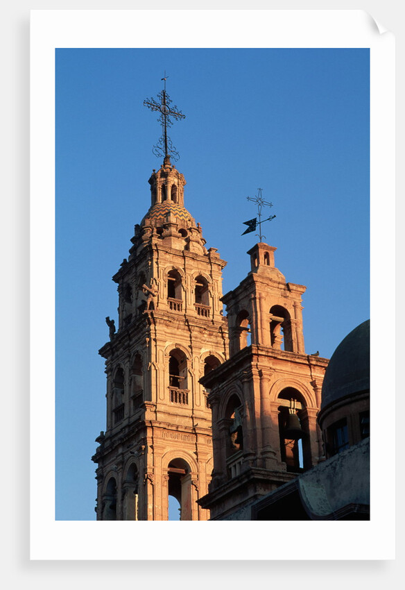 Bell Towers of San Sebastian Church by Anonymous