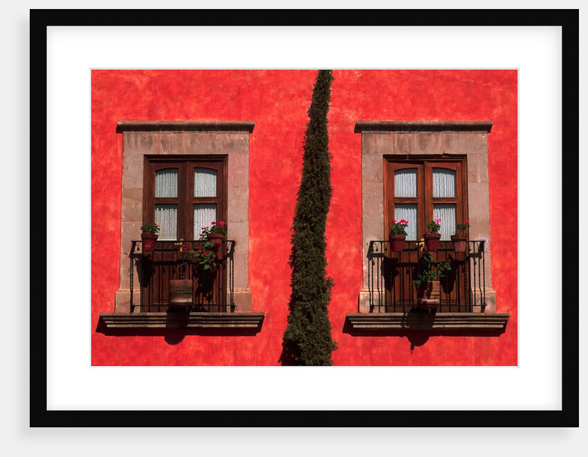 Two Balconies with French Doors by Anonymous
