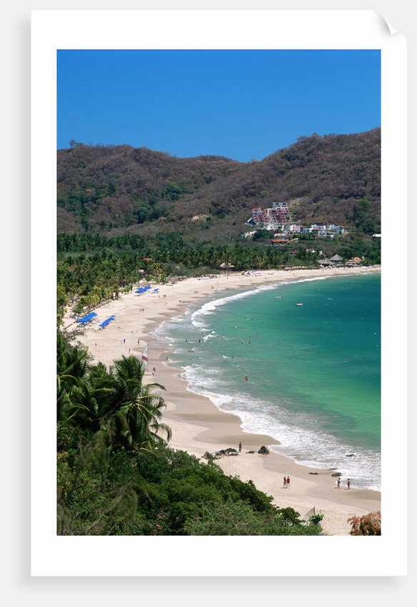 Aerial View of La Ropa Beach by Anonymous