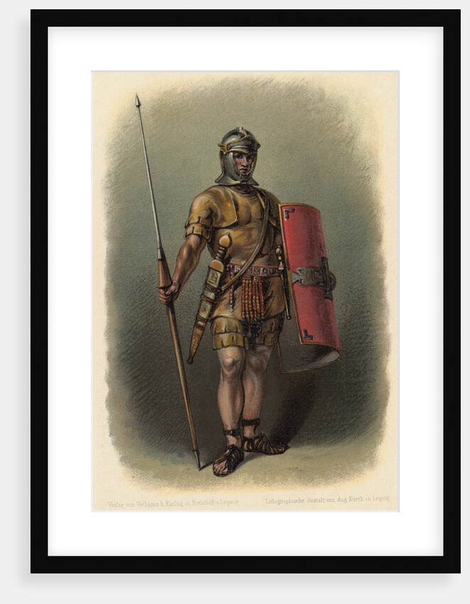 Portrait of Roman Legionnaire by Anonymous
