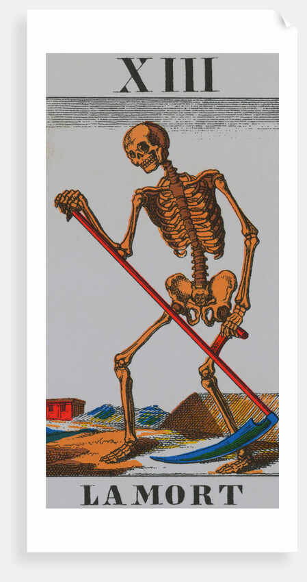 Tarot Card Depicting Death by Anonymous