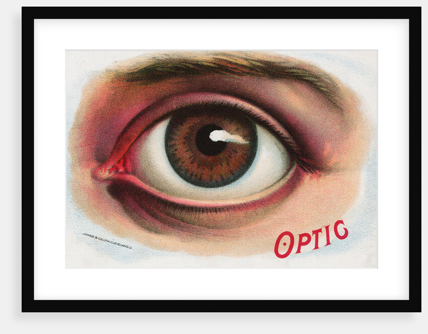 Advertisement for Contact Lenses by Anonymous