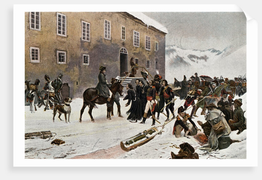 Monks Greeting Bonaparte and His Troops by Anonymous