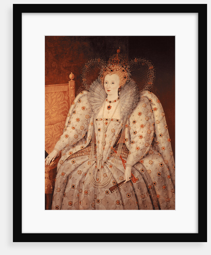 Portrait of Queen Elizabeth I by Anonymous
